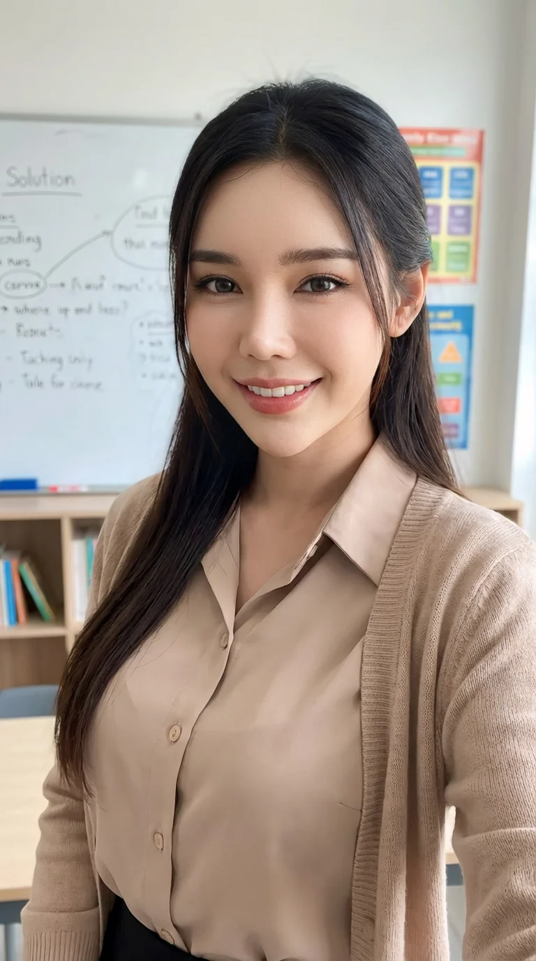 Nim Ruethaikarn as an English Teacher in Chiang Mai | นิ่ม ฤทัยกาญจน์ ครูสอนภาษาอังกฤษในเชียงใหม่